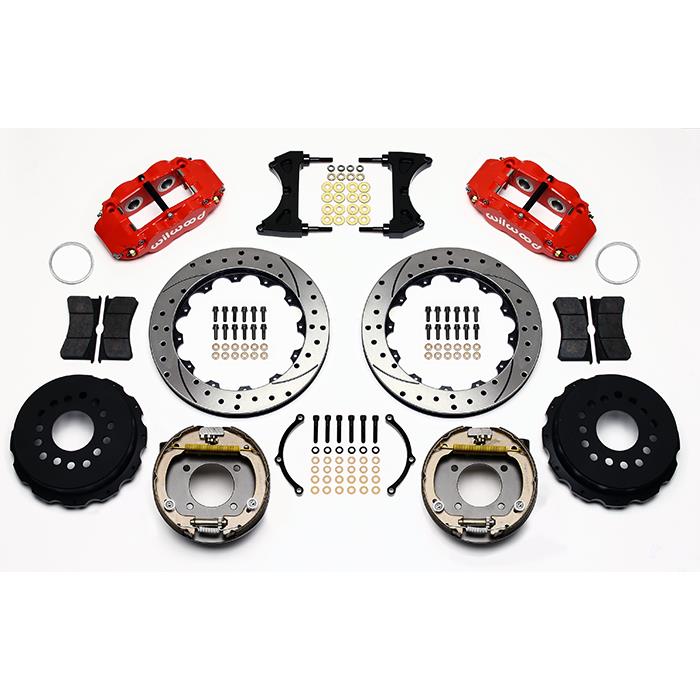 Wilwood Forged Narrow Superlite 4R Front Brake System | GM SUV/Truck 63-87 (140-15302-DR) main image 1