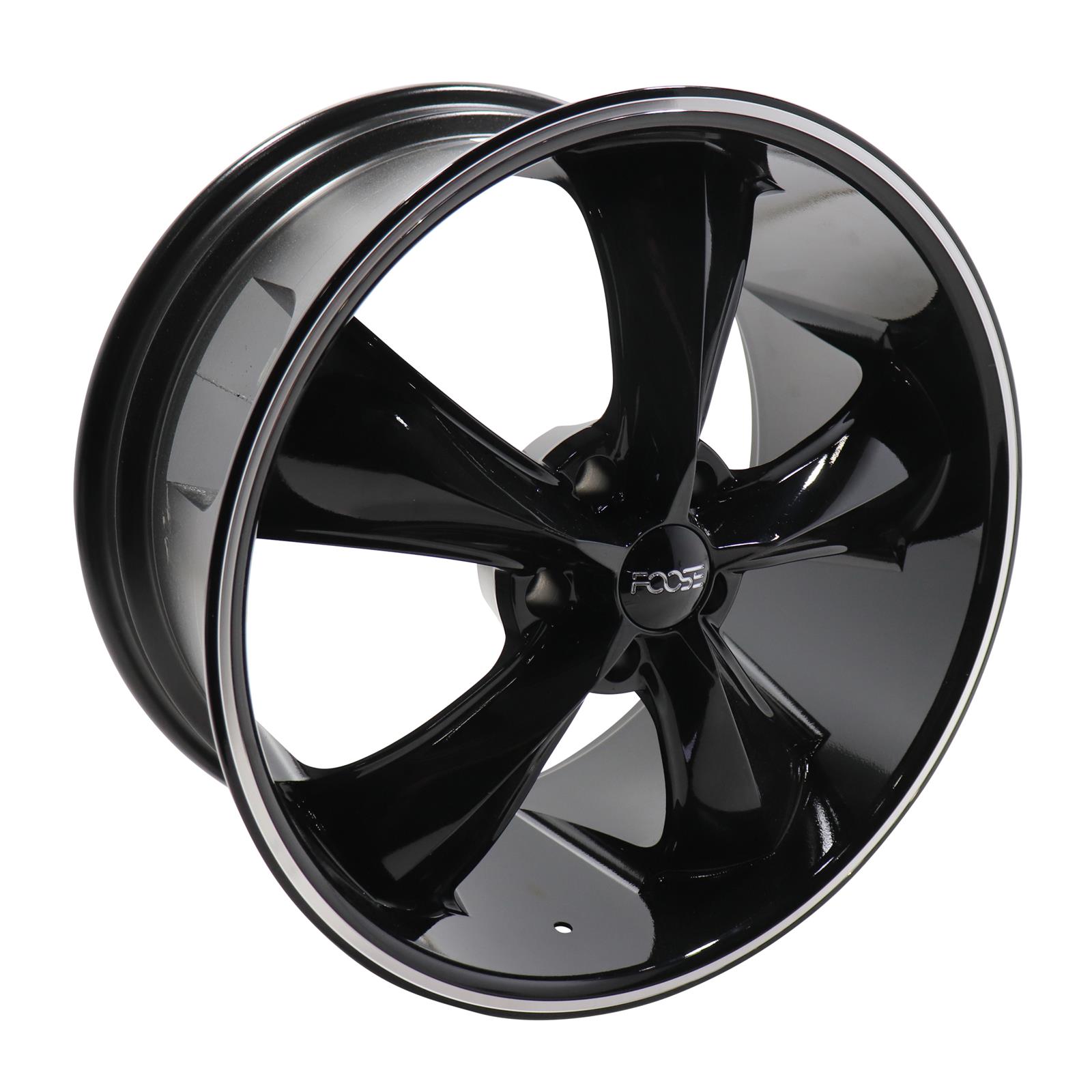 Foose Wheels F104200021+40 Legend Wheel, 20x10, Gloss Black