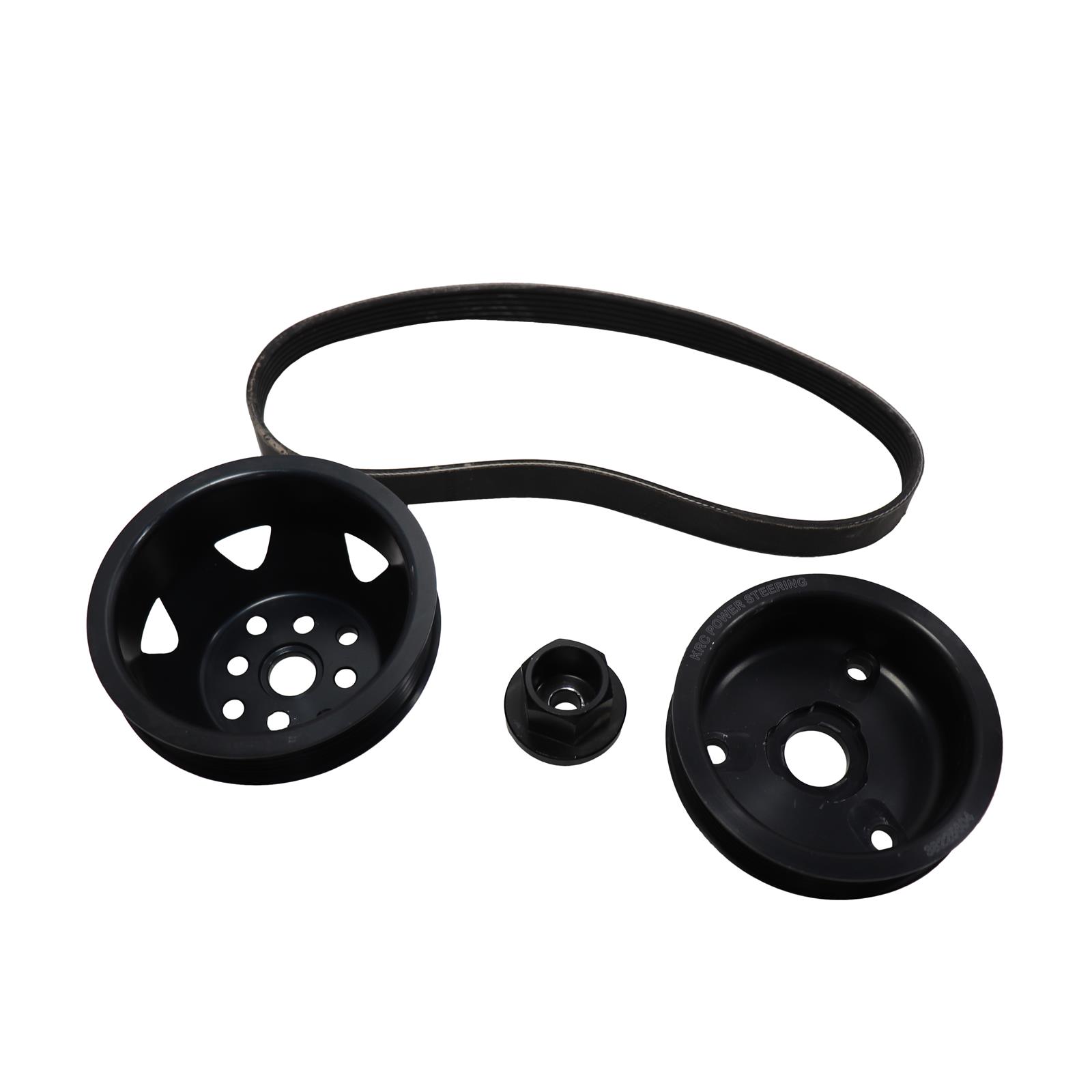 KRC 16225604 SBC Serpentine Conversion Kit, Crank and WP Pulley