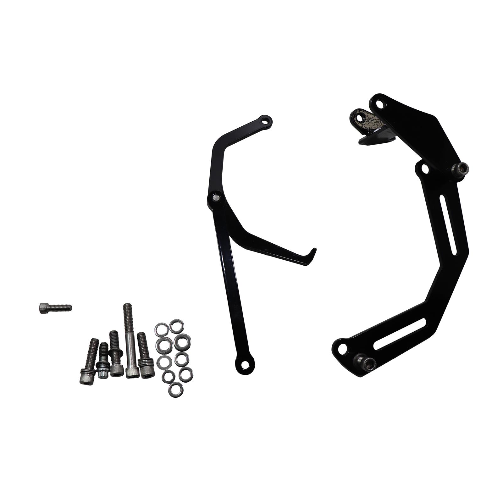 Bills Hot Rod Co.200 Series Early SBC Alternator Bracket, Black