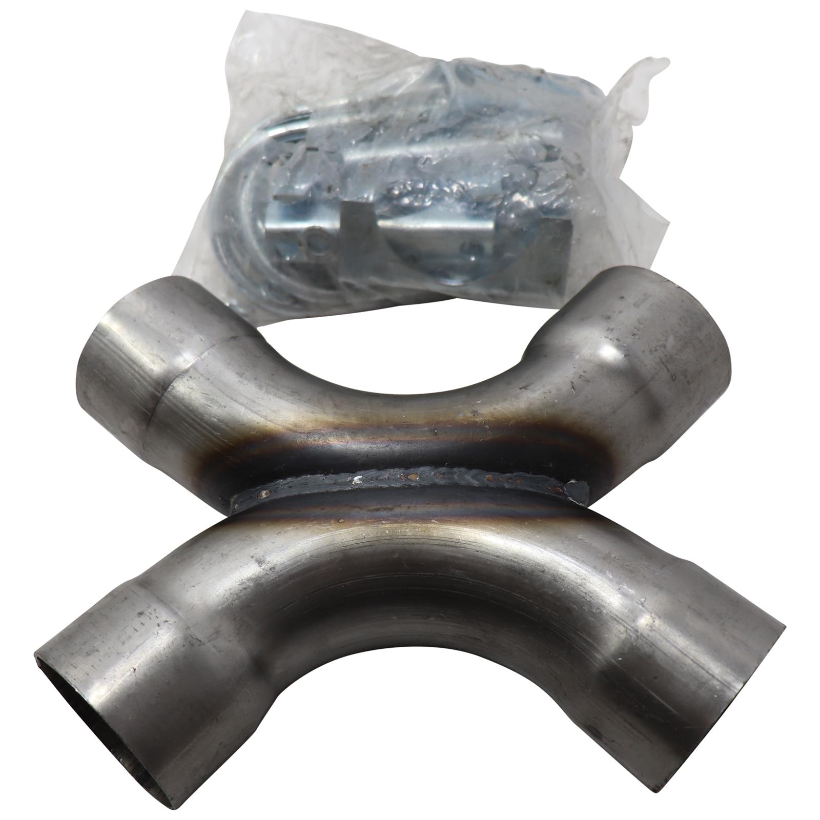 Universal Dual Exhaust Mandrel XPipe Balance Tube Kit, 21/2 In