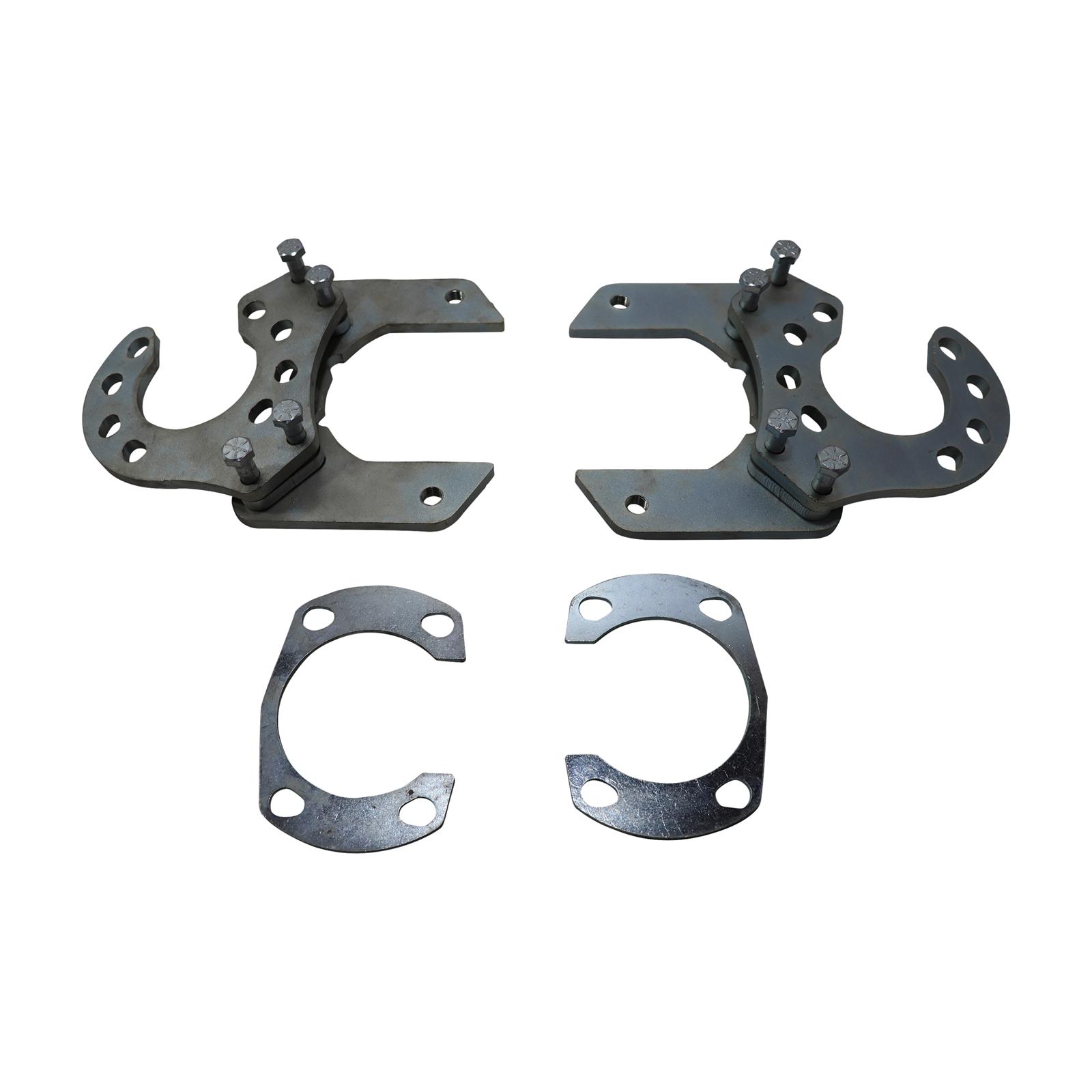 GM Metric Disc Brake to 9 Inch Ford Bracket Set