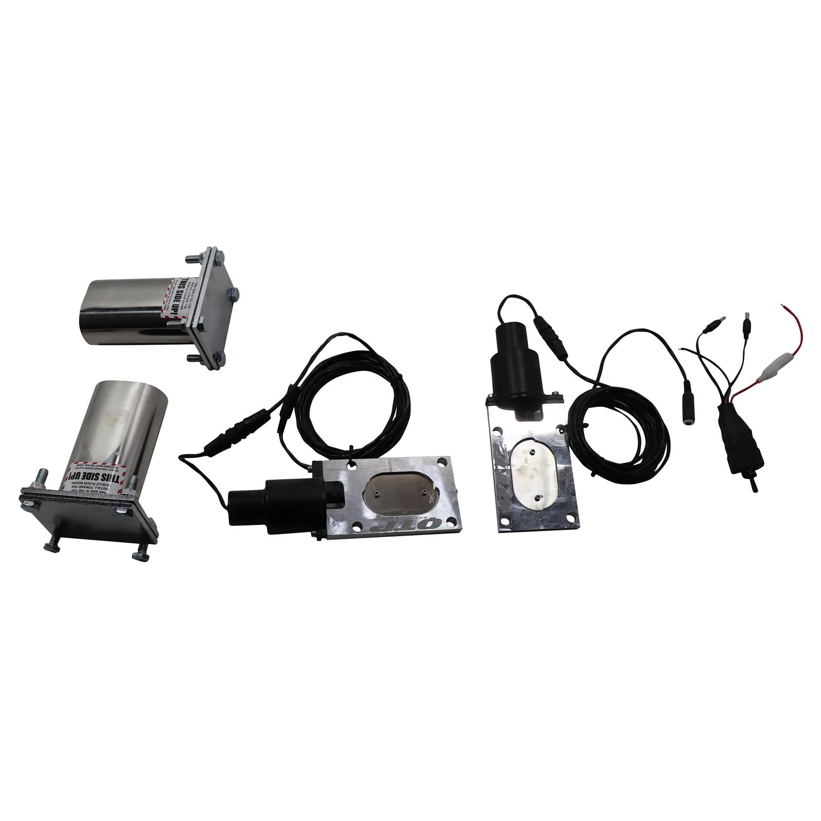 Quick Time QTEC66 QTP Exhaust Cutout, Dual Oval Valves