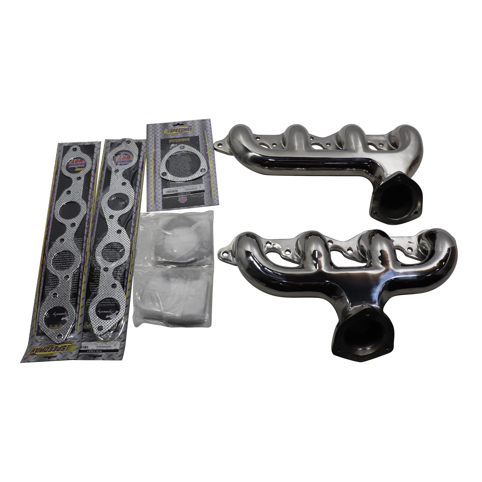 TruRam® Big Block Chevy Exhaust Manifolds, Polished