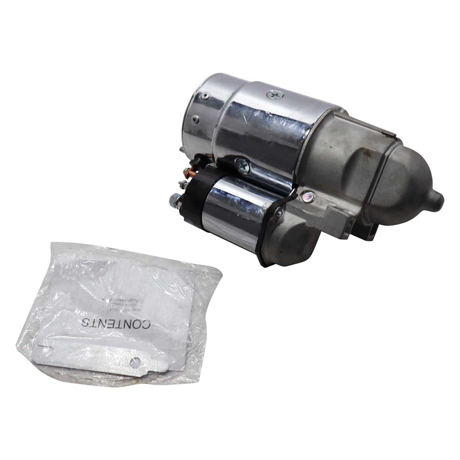 Chevy Straight Bolt Chrome Starters