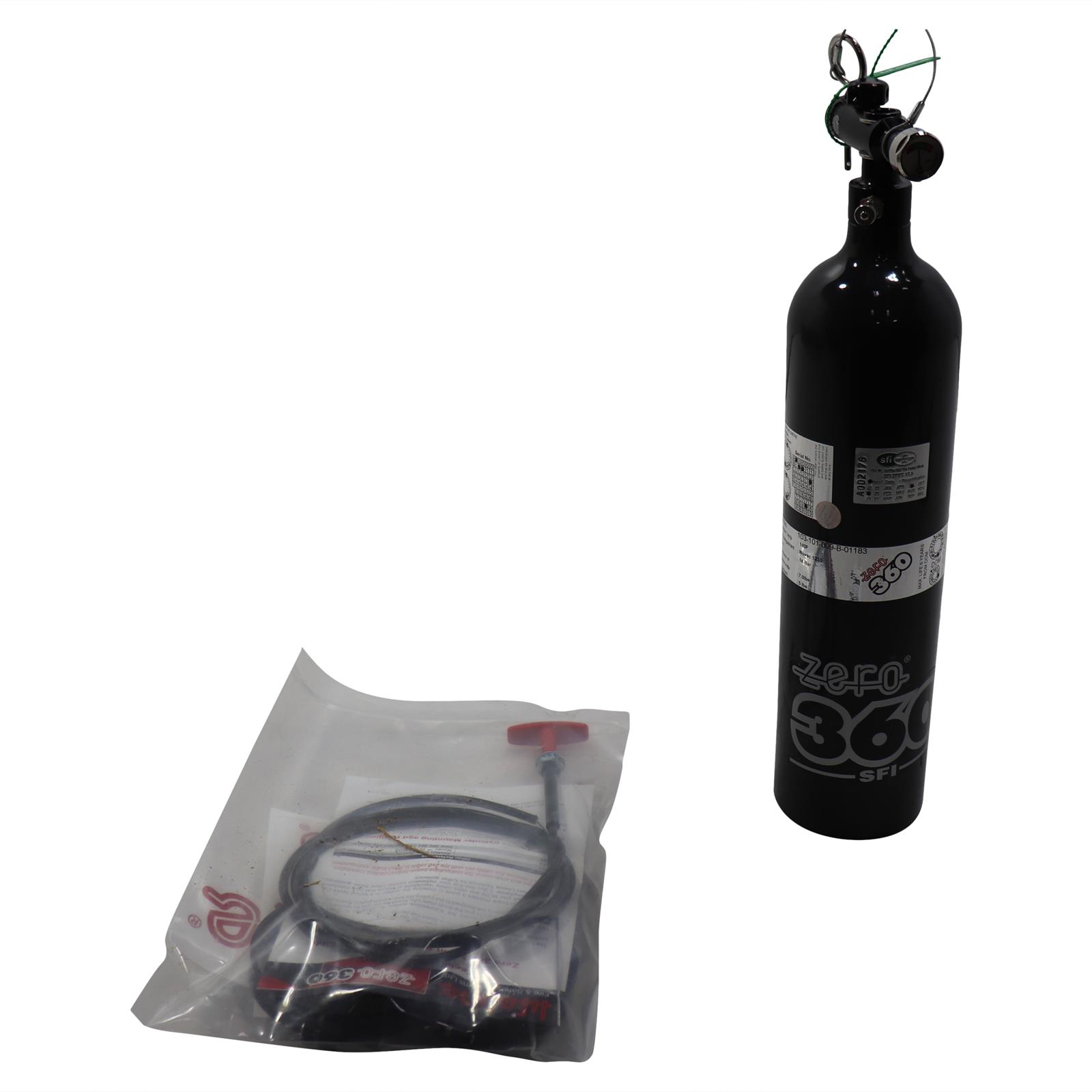 Lifeline 103101009LOW Zero 360 Sprint Car Fire System W/ Clamp