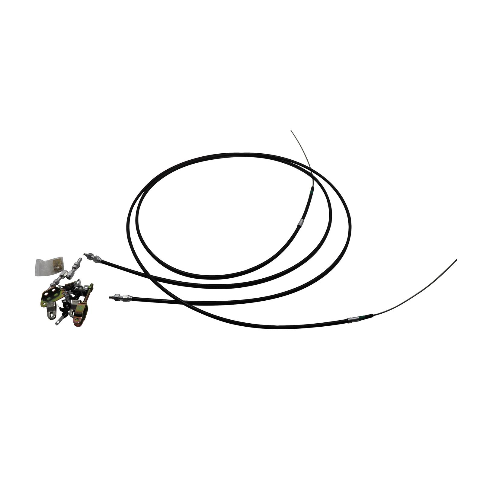 Universal Adjustable Emergency Brake Cable Kit, CuttoLength