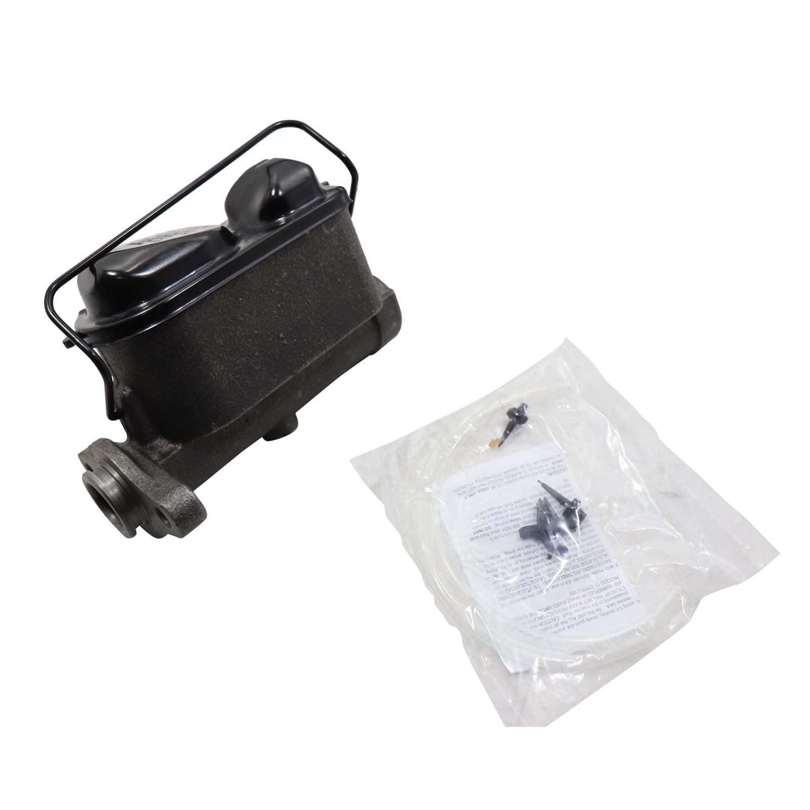 Speedway Dual Feed Brake Master Cylinder, 1 Inch Bore