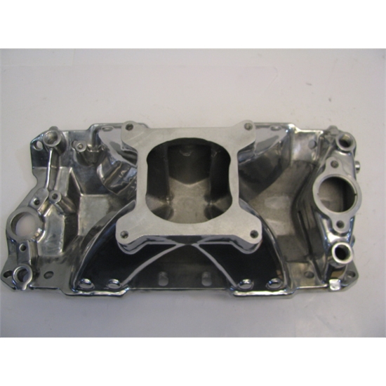 Professional Products 52030 Polished Hurricane Intake Manifold for Small Block Chevy