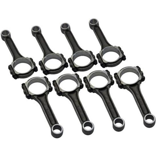 Small Block Chevy 5140 Steel I-Beam Rods, 6.0 Inch, Press Pin