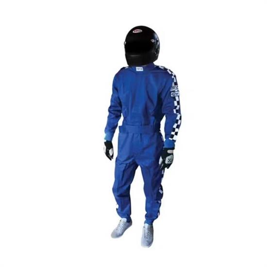 Finishline SFI-1 Qualifier 1-Piece Racing Suit, Blue XXXL