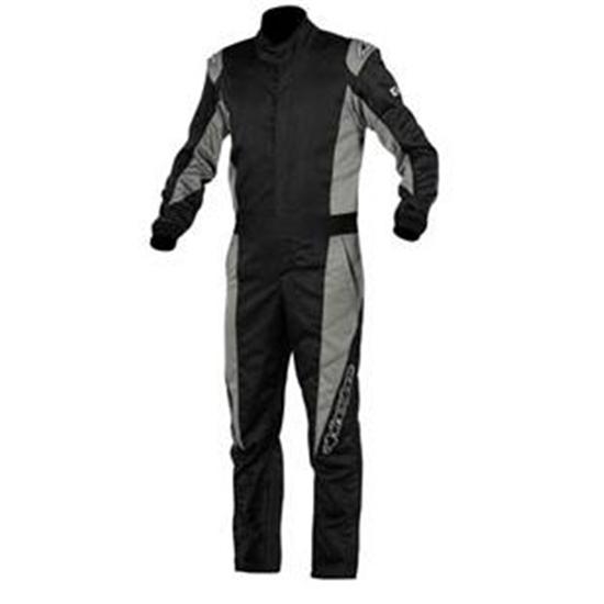 Alpinestars Universal Driving Suit - Black/Red Racing Suit For Auto Sports
