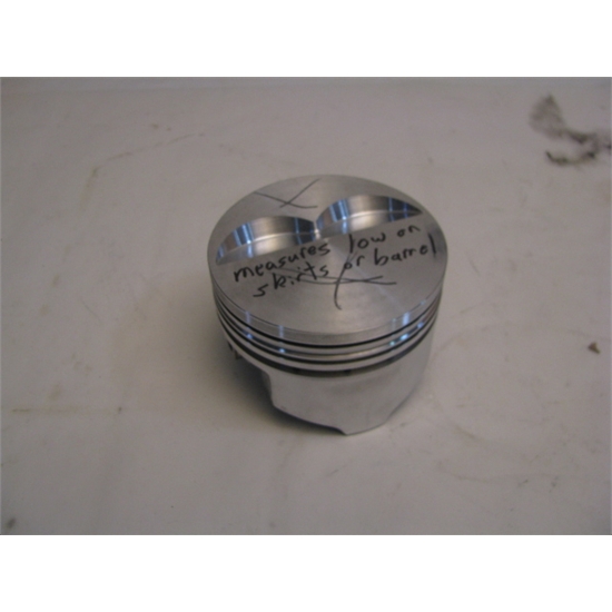 Garage Sale KB Chevy 350 Hypereutectic Pistons, Flat Top, 5.7" Rod