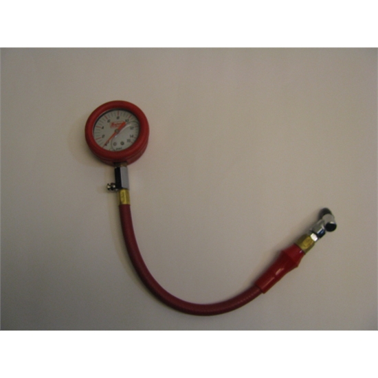 Safety Racing Liquid Filled Tire Pressure Gauge, 015 lbs