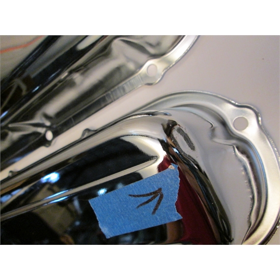 Garage Sale 472500 Cadillac Chrome Valve Covers