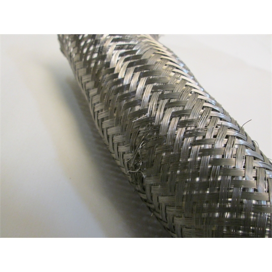 Garage Sale Stainless Braided Radiator Hose Cover, 11/2 2 Inch O.D.