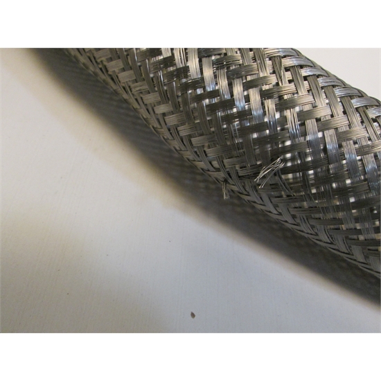 Garage Sale Stainless Braided Radiator Hose Cover, 11/2 2 Inch O.D.