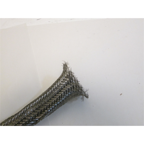 Garage Sale Stainless Braided Radiator Hose Cover, 11/2 2 Inch O.D.