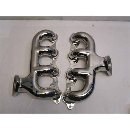 Garage Sale TruRam Big Block Chevy Exhaust Manifolds, Polished