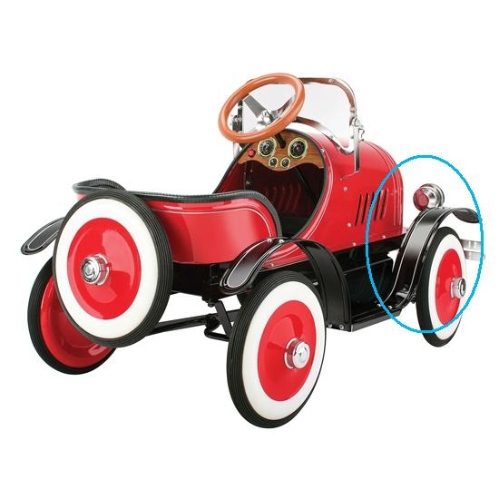 Garage Sale Model A Roadster Pedal Car, Red