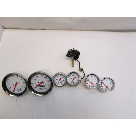 Garage Sale Speedway 6 Gauge Set (Includes Tach)