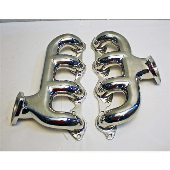 Garage Sale TruRam r Big Block Chevy Exhaust Manifolds, Polished