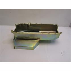 1955-79 Small Block Fits Chevy Raw Oil Pan Left Side Dipstick