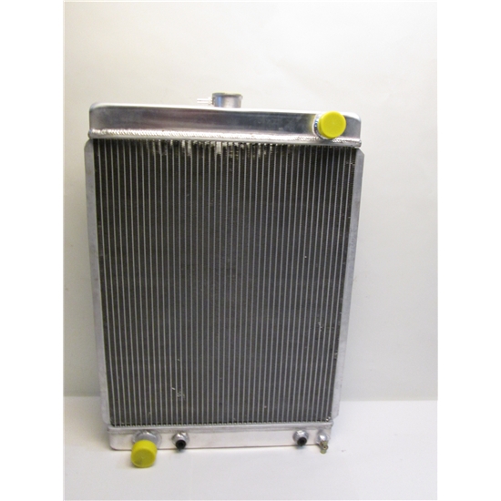 Garage Sale - Universal Aluminum Radiator, 27 Inch Tall, Driver Side Outlet