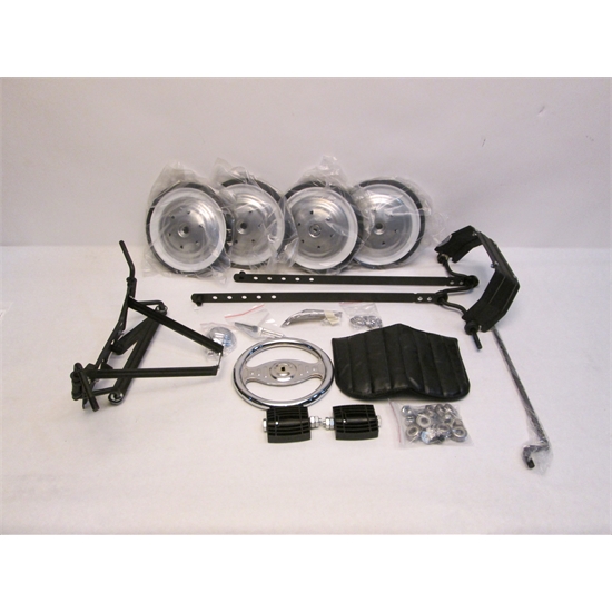 Garage Sale Murray® Comet Pedal Car Assembly Kit, Plain Grey