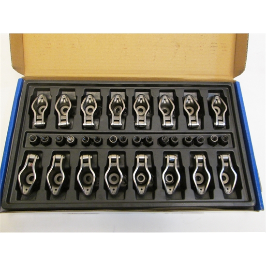 Garage Sale SBC Sportsman Steel Roller Tip Rocker Arms, Split Ratio
