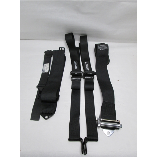 Garage Sale Impact Racing 5Point Ratchet Seat Belt Set, 2 Inch