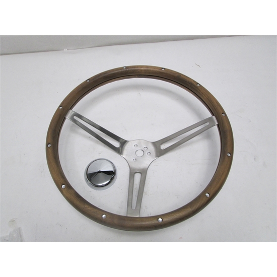 Garage Sale Grant 967 15 Inch Classic Nostalgia Wood Steering Wheel
