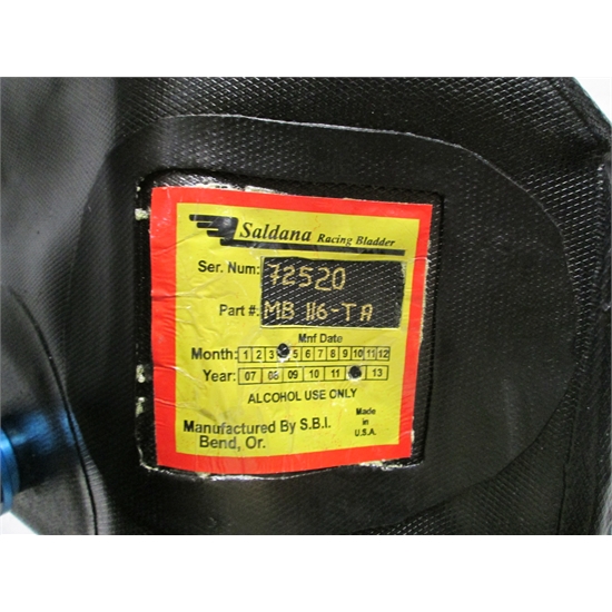 Garage Sale SBI MB 116TA Sprint Fuel Tank Bladder Only, 16 Gallon