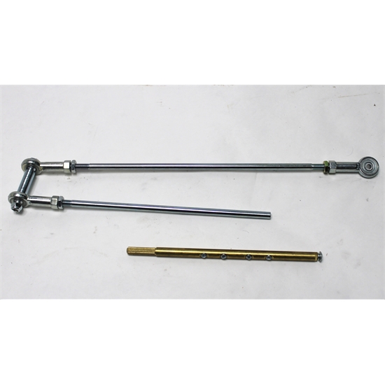 Garage Sale Rochester Carb Throttle Linkage Rod Kit, Triple Carb