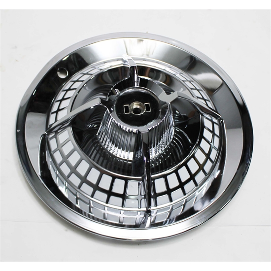 Garage Sale 1959 Lancer Crab Style Hubcap, 15 Inch Chrome, Single