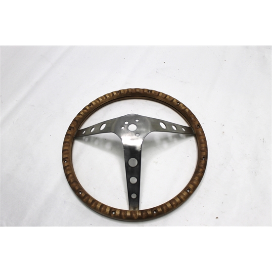 Garage Sale Grant Classic Wood Steering Wheel, 15 Inch
