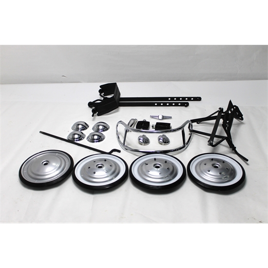 Garage Sale Comet Pedal Car Assembly Kit, Plain Grey