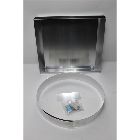 Garage Sale Aluminum Fan Shroud Kit for 28 Inch Radiator, Engine