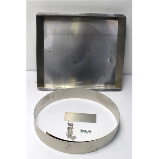 Garage Sale Aluminum Fan Shroud Kit for 28 Inch Radiator, Engine