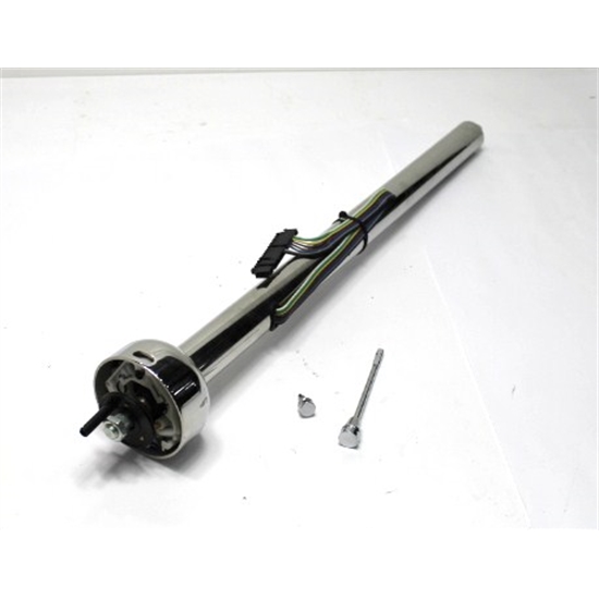 Garage Sale Hot Rod Nostalgia Steering Column, 30 Inch, Polished