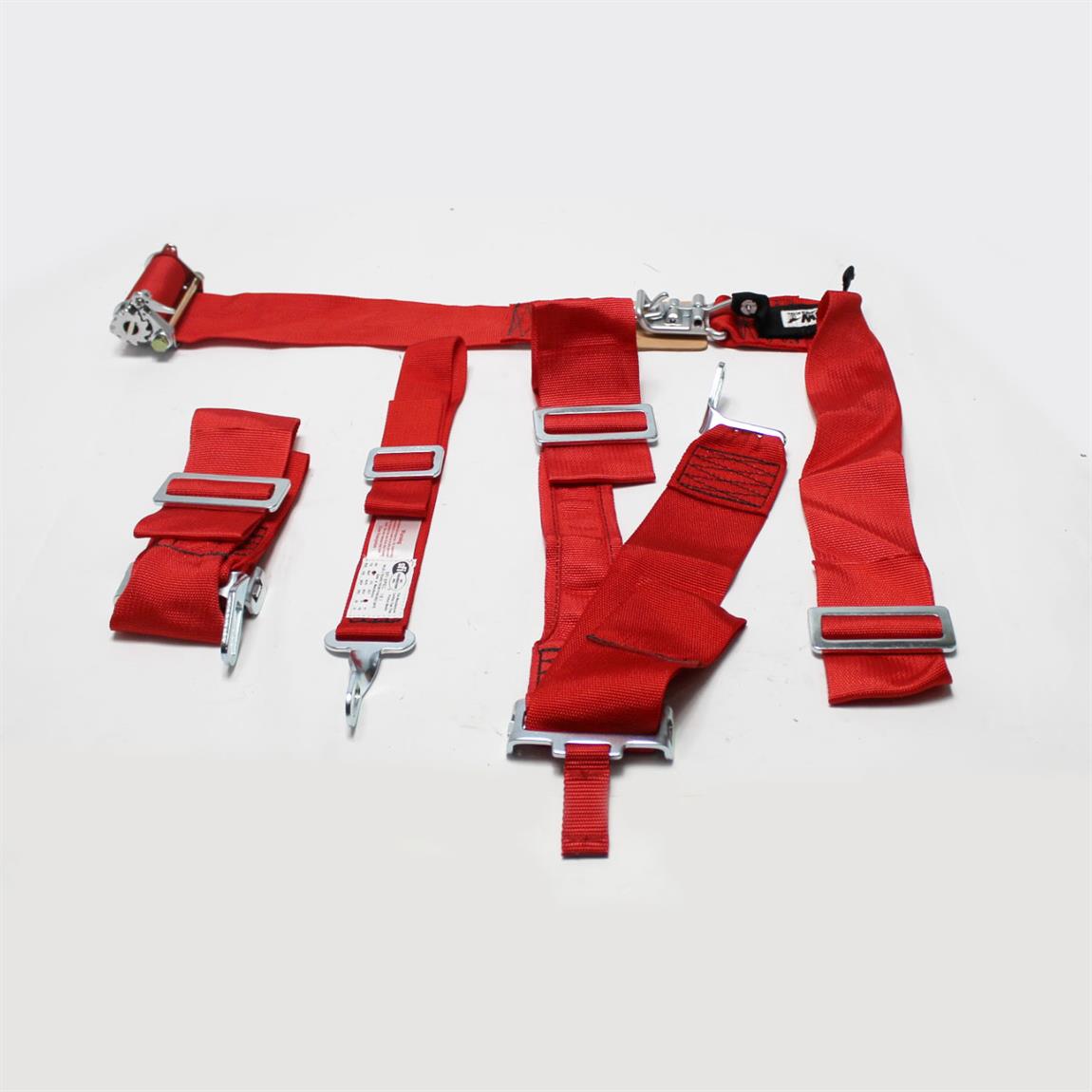 Garage Sale Crow Enterprizes 5Way Ratchet Seat Belt Harness Set, Red