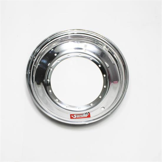 Sander Plain Outer 15 Inch Wheel Half, 15 x 3, No Beadlock