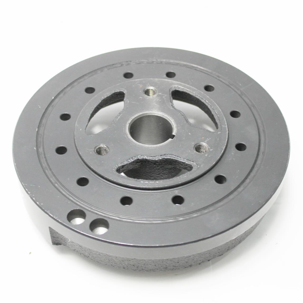 Garage Sale Small Block Chevy 400 Harmonic Balancer, 8 Inch, Plain Steel