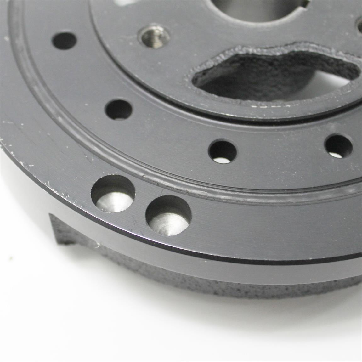 Garage Sale Small Block Chevy 400 Harmonic Balancer, 8 Inch, Plain Steel