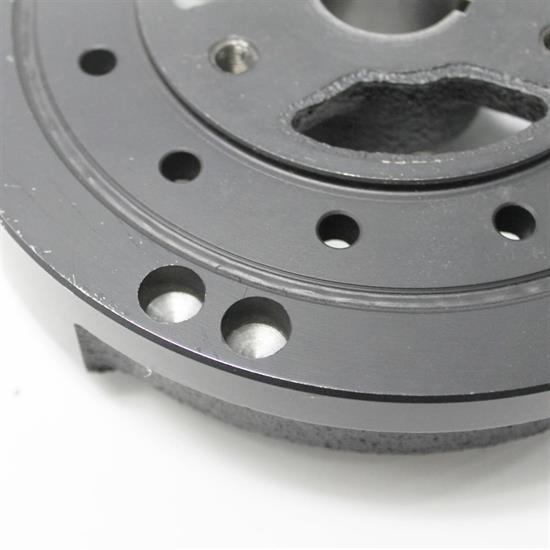 Garage Sale Small Block Chevy 400 Harmonic Balancer, 8 Inch, Plain Steel