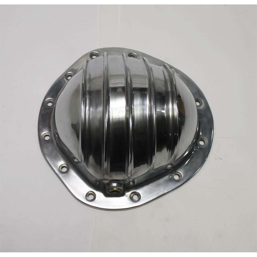 Garage Sale Finned Pol Alum Rearend Differential Cover, GM Truck, 8.