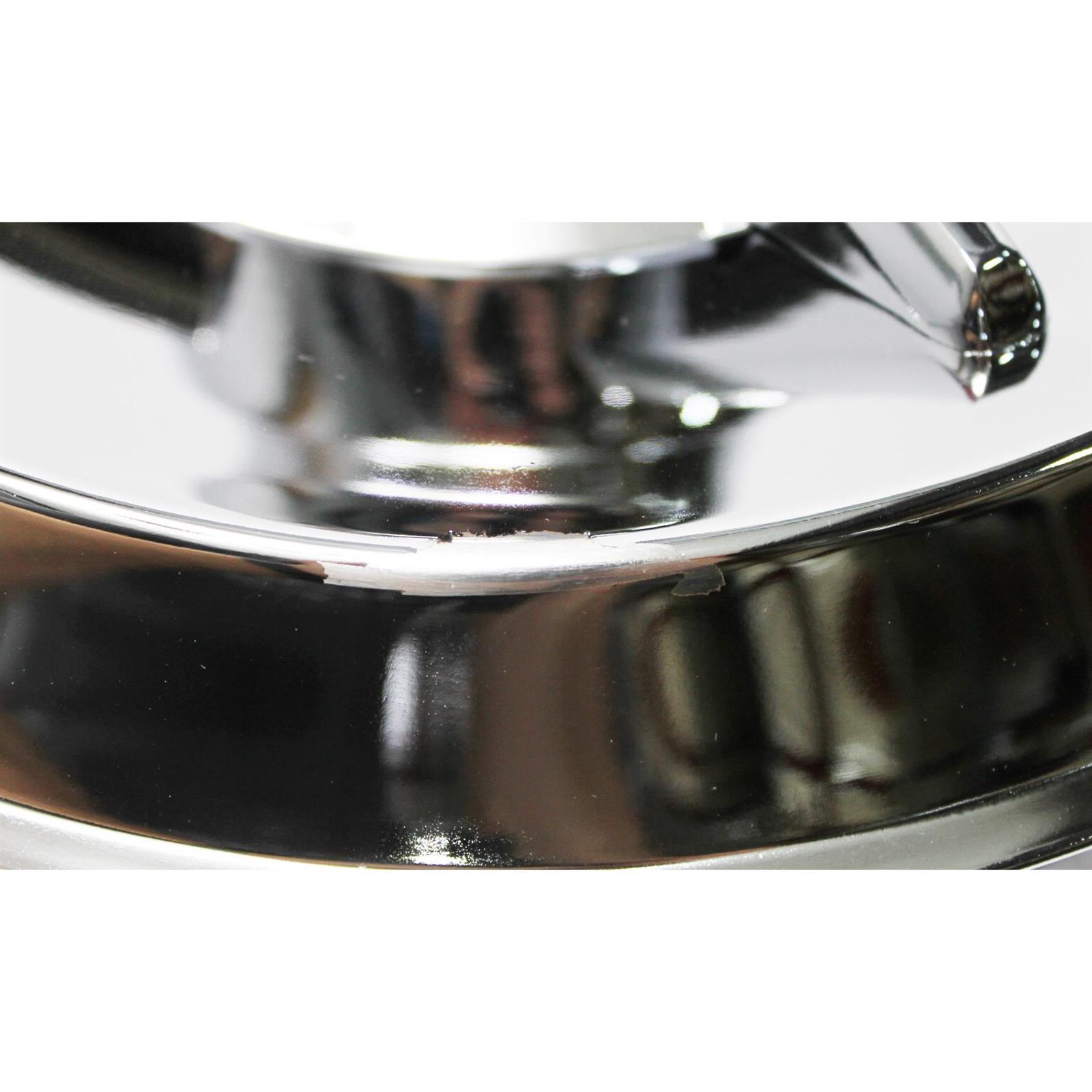 Garage Sale 1957 Lancer Chrome 15 Inch Hubcaps, Set of 4