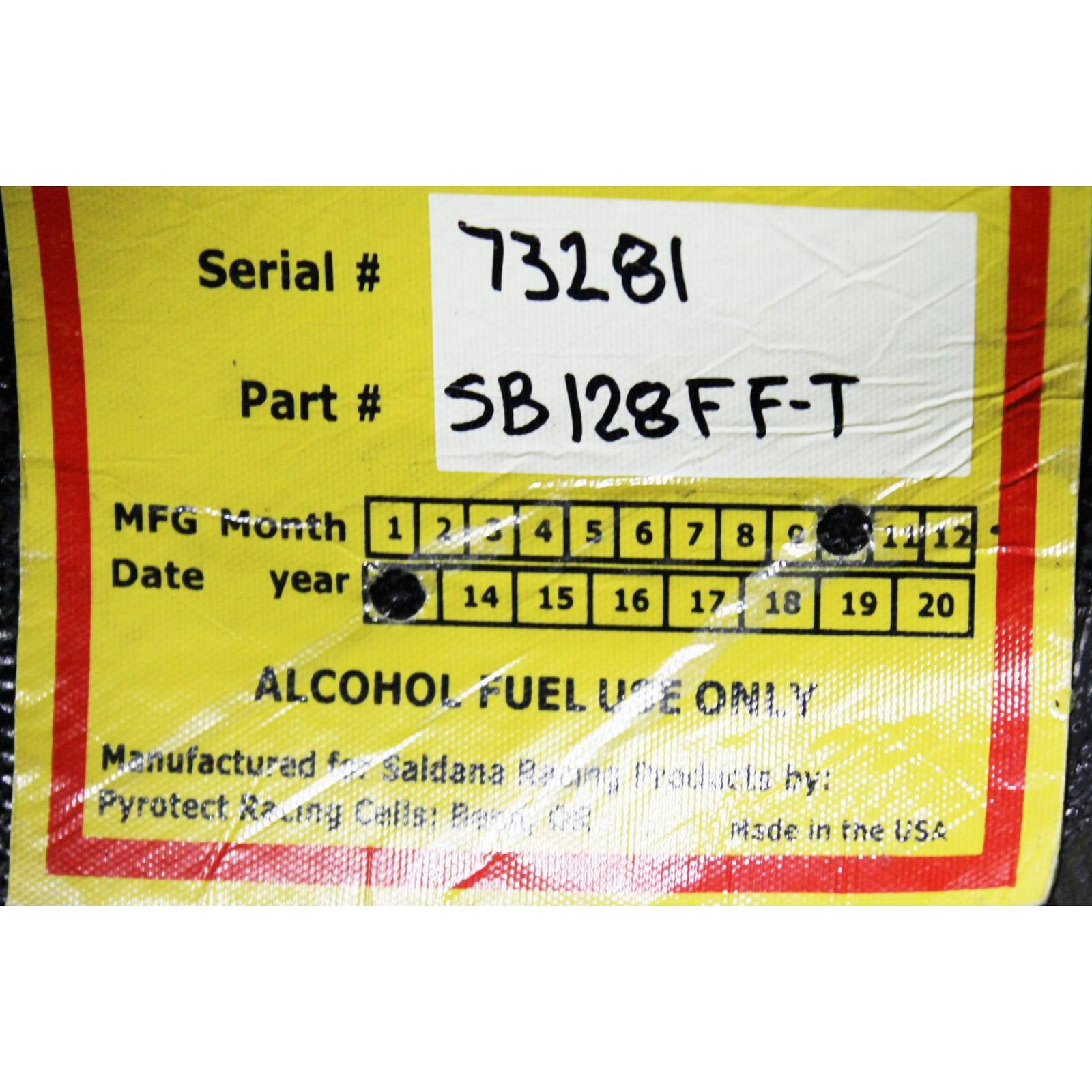 SBI SB 128FFT Sprint Fuel Forward Tank Bladder Only, 28 Gallon