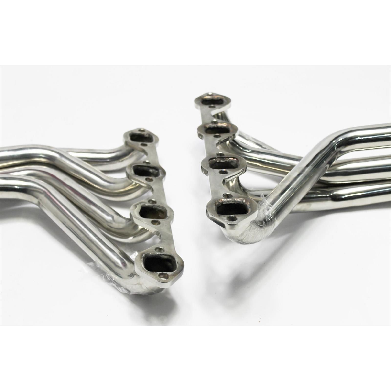 192734 Small Block Ford Chassis Headers, Stainless Steel