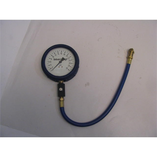 Garage Sale Glow In the Dark 30 LB Tire Gauge, 4" O.D.